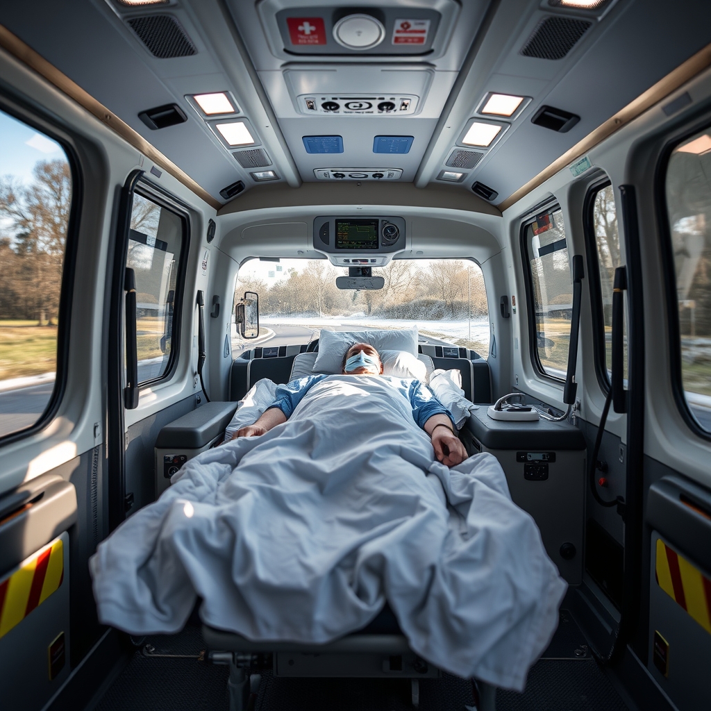 Sécurité et confort pendant le transport ambulance pour la dialyse — transport ambulance pour dialyse
